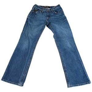 Ariat Rebar M4 Relaxed Fit Jeans Mens 30x32 (29x30) Blue Denim Boot Cut Leg